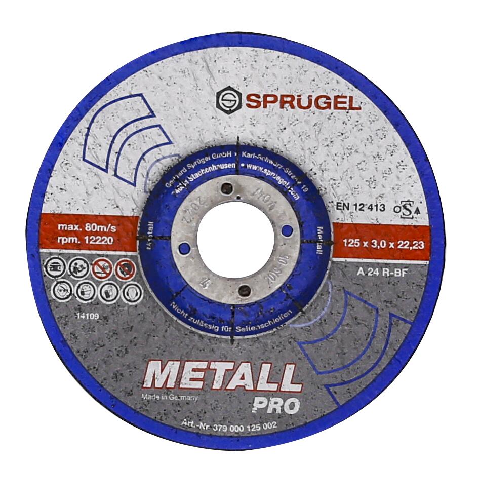 METALL PRO gekröpft TS 115 x 3,0 x 22,23mm