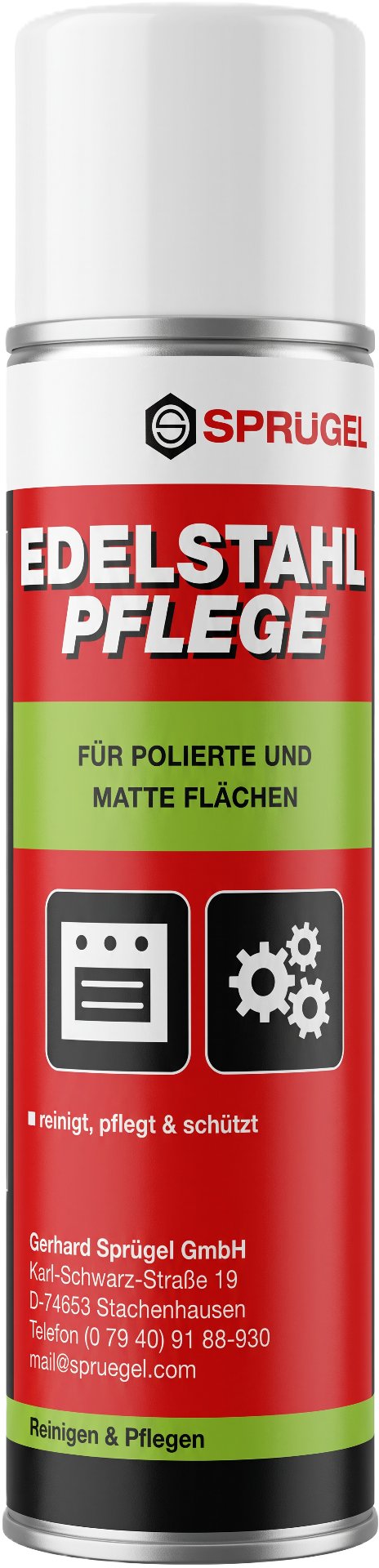 Edelstahlpflege