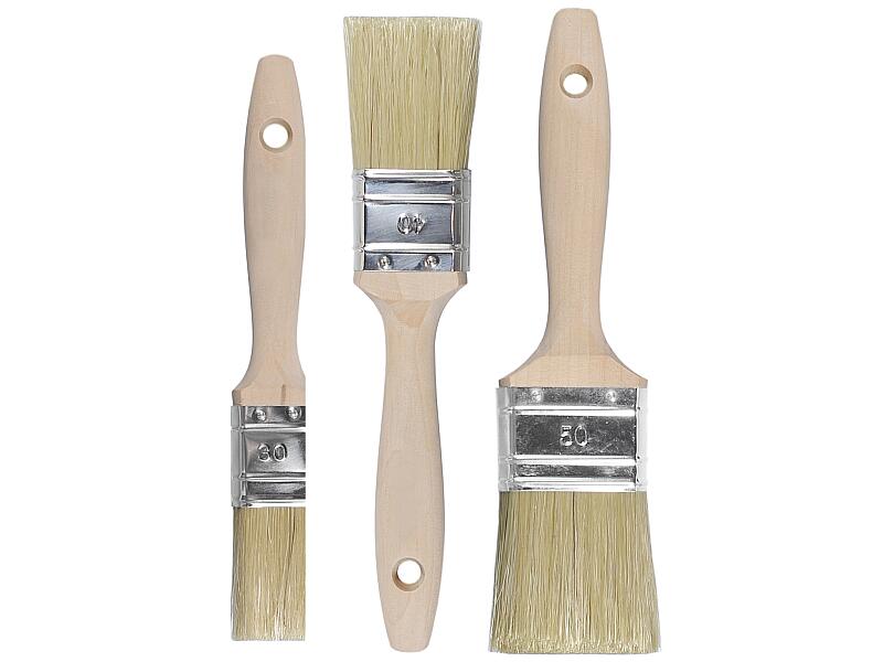 FLACHPINSEL SET 3-TEILIG 108.03