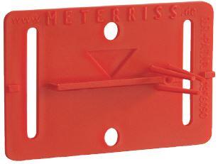 Meterriss-Plakette SK mit Putzpinsel Beutel a 200 St.