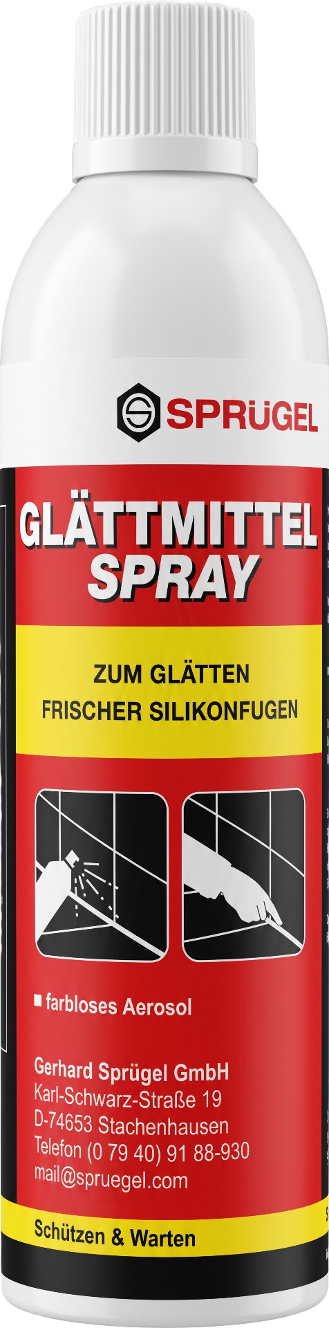 Silikon-Glättmittelspray