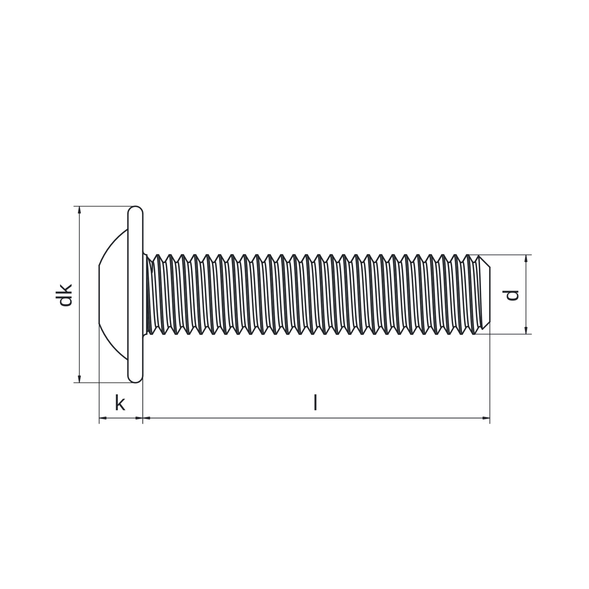 Technische Maßzeichnung