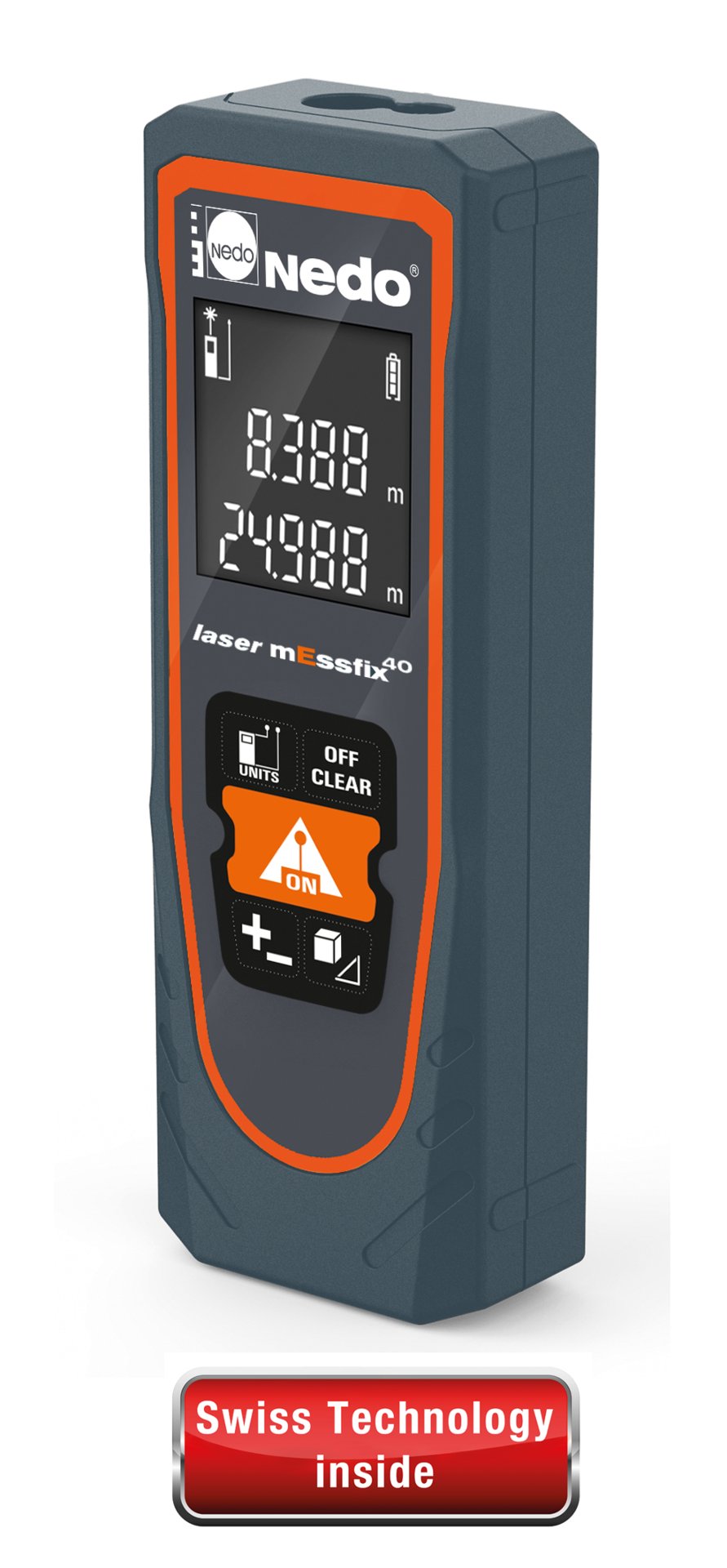 Laser-Entfernungsmesser mEssfix 40