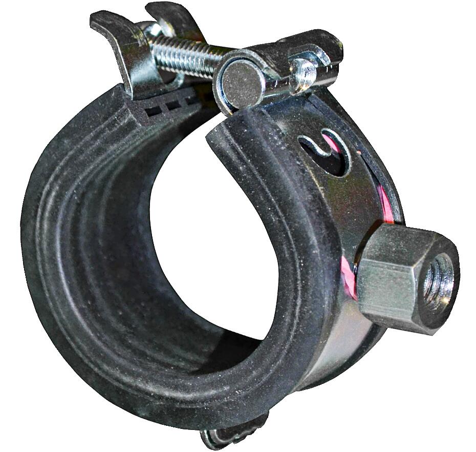 Rohrschelle PERFEKT m. Einlage SBOX NEW M8 15-19 mm 1/4 + 3/8 "