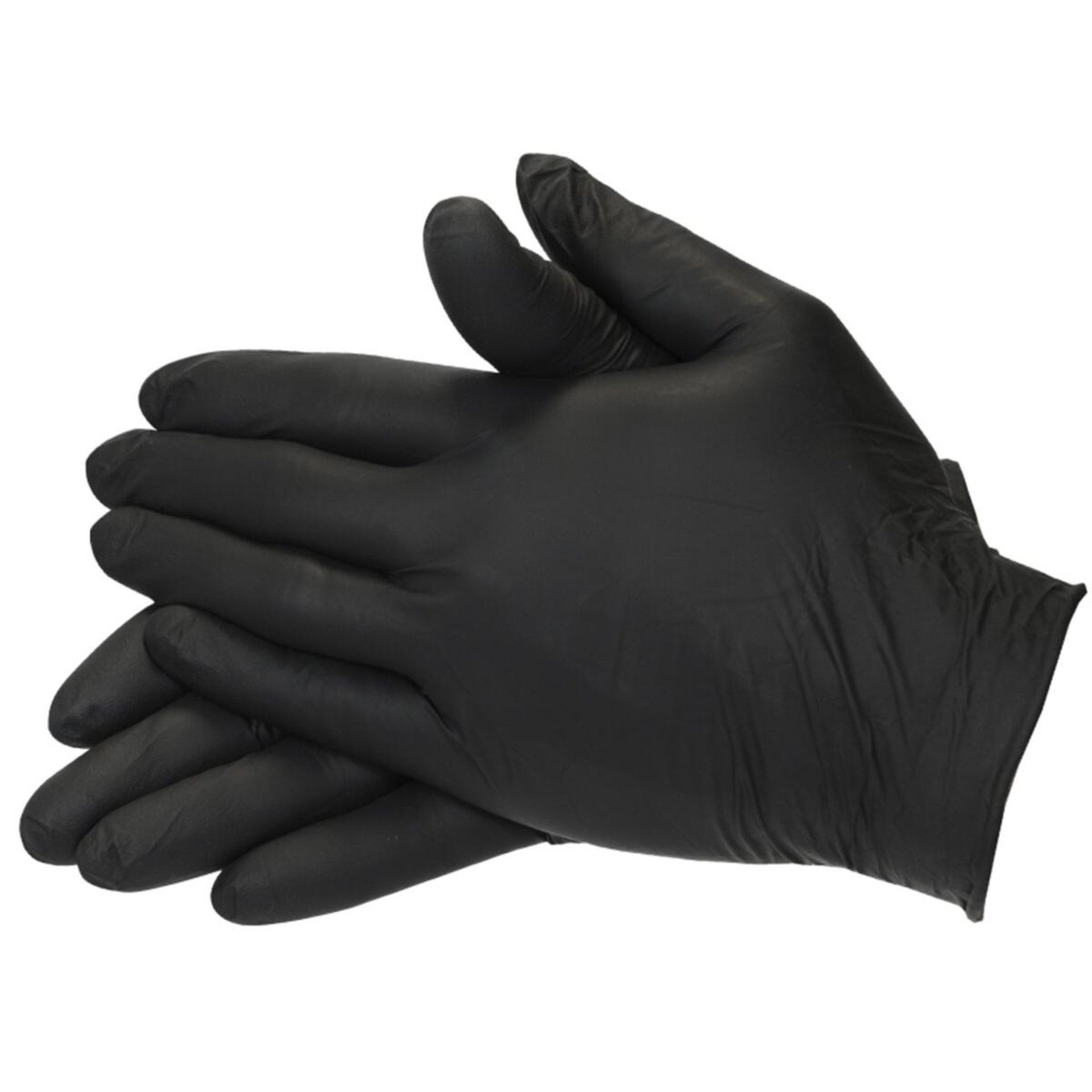 Nitril-Einmal-Handschuhe, schwarz Größe L