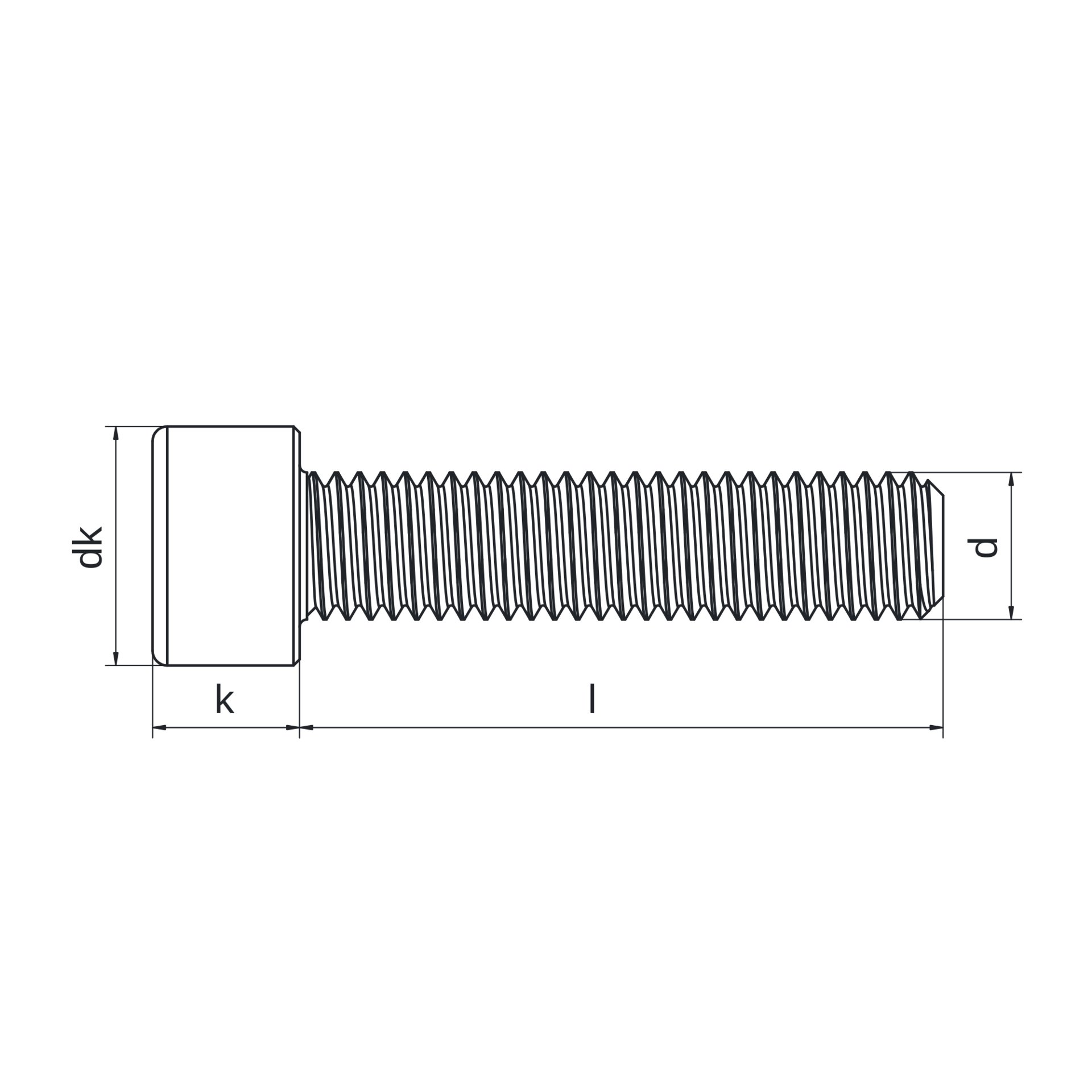Technische Maßzeichnung