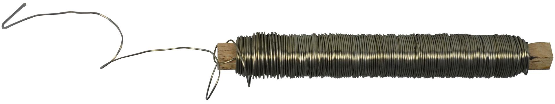 Wickeldraht verzinkt 100g 0,65 mm /Spule
