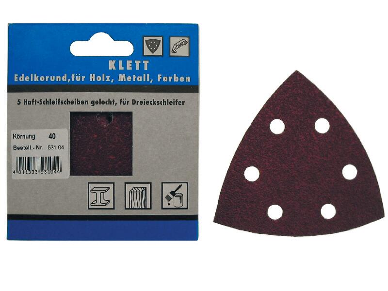 HAFT-SCHLEIFBL. 3-ECK 25 Stk. K80 532.08