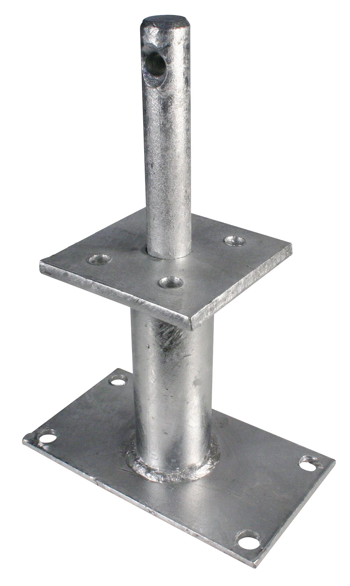 Pfostenträger fvz Stift 120 Rohrhöhe 120 mm,