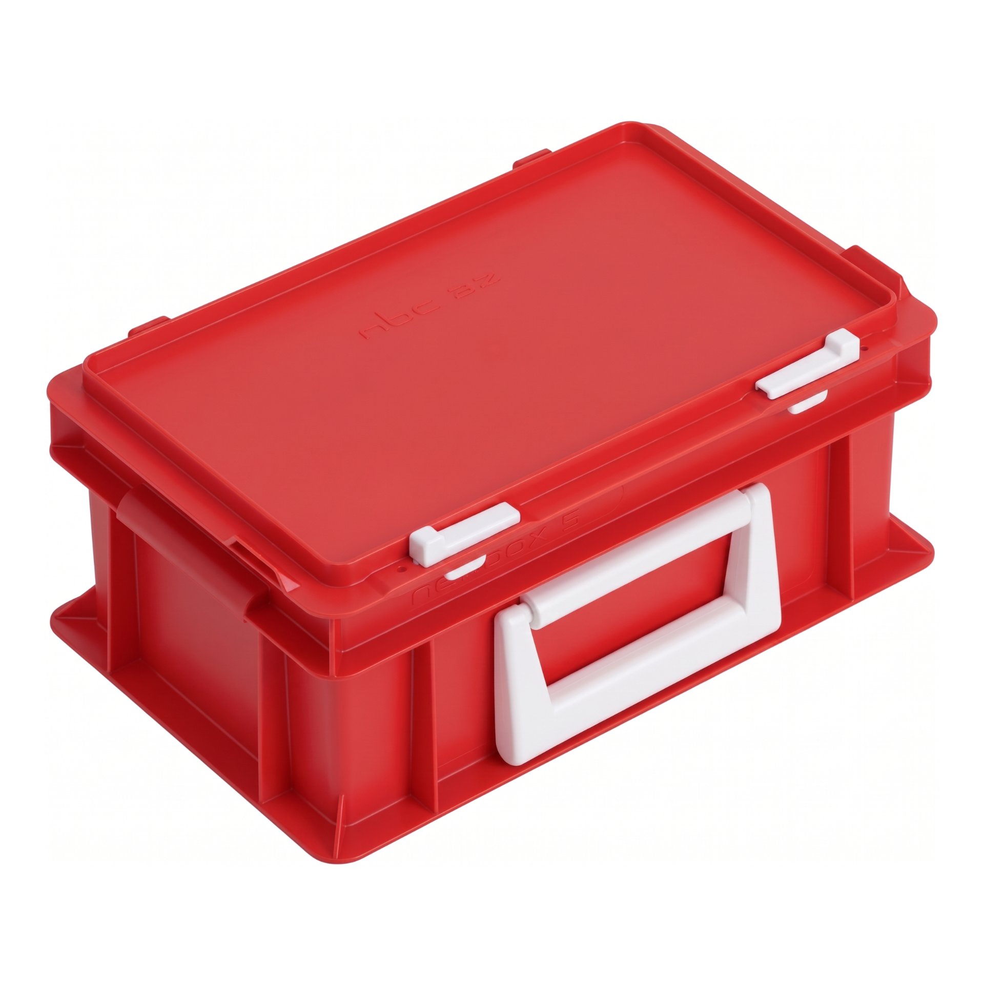 Newbox Rot mit Deckel und Griff