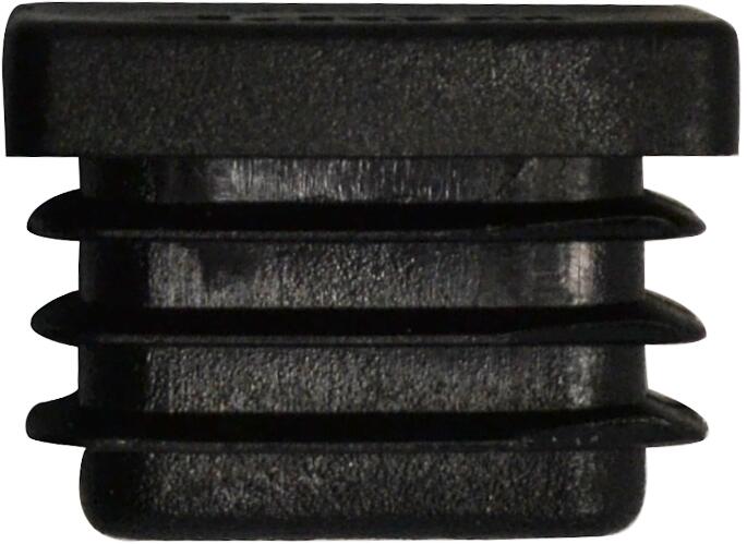 UNI 1 SCHIENEN - ENDABDECKUN FÜR SCHIENEN 30x15 MM/SCHWAR