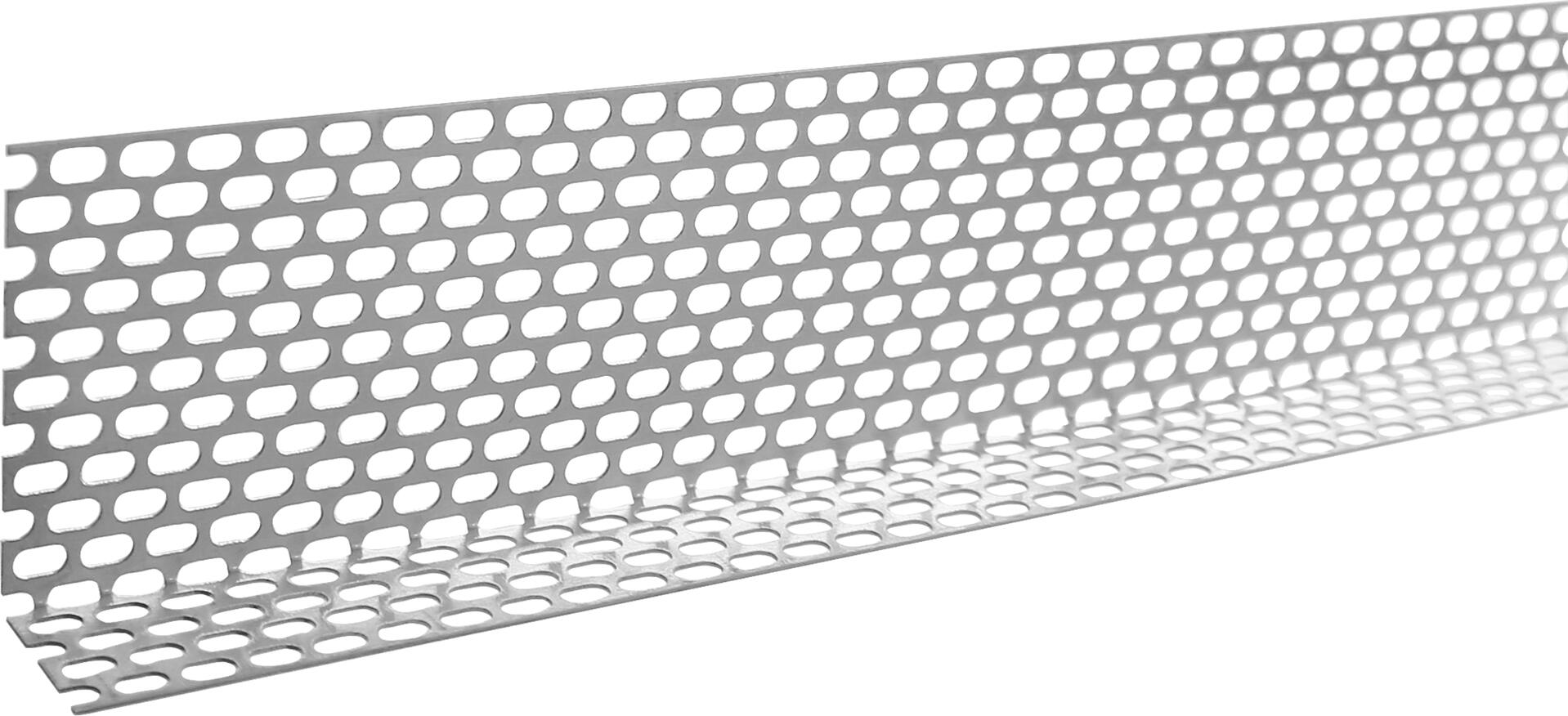 Lüftungsprofil Aluminium 30 x 2500 mm blank /m