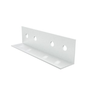 Montageschienenverbinder Steildach-Slim Line 30 x 40 x 150 mm, L-Form, Aluminium