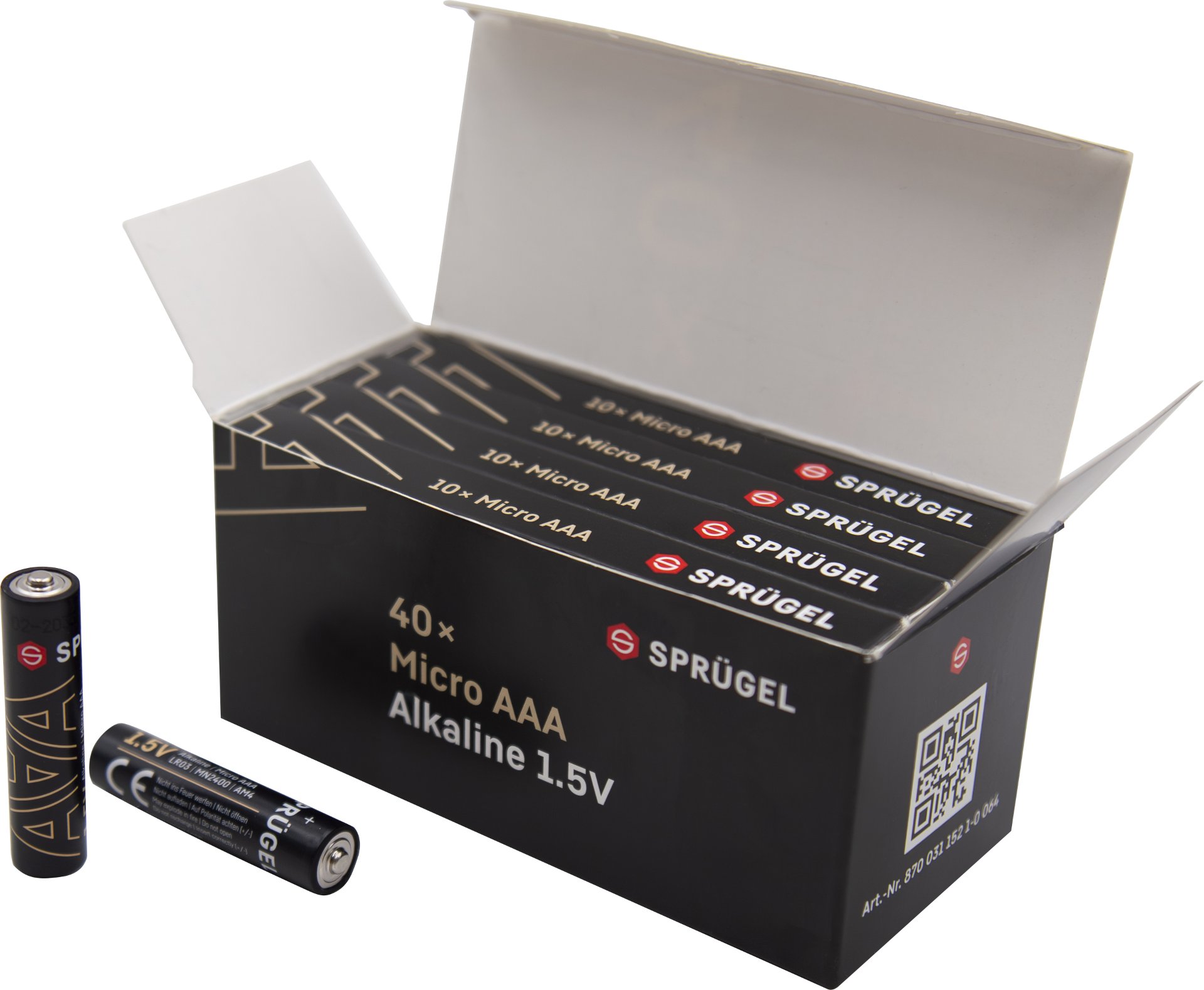 Alkaline Batterie Micro AAA 40-er Box