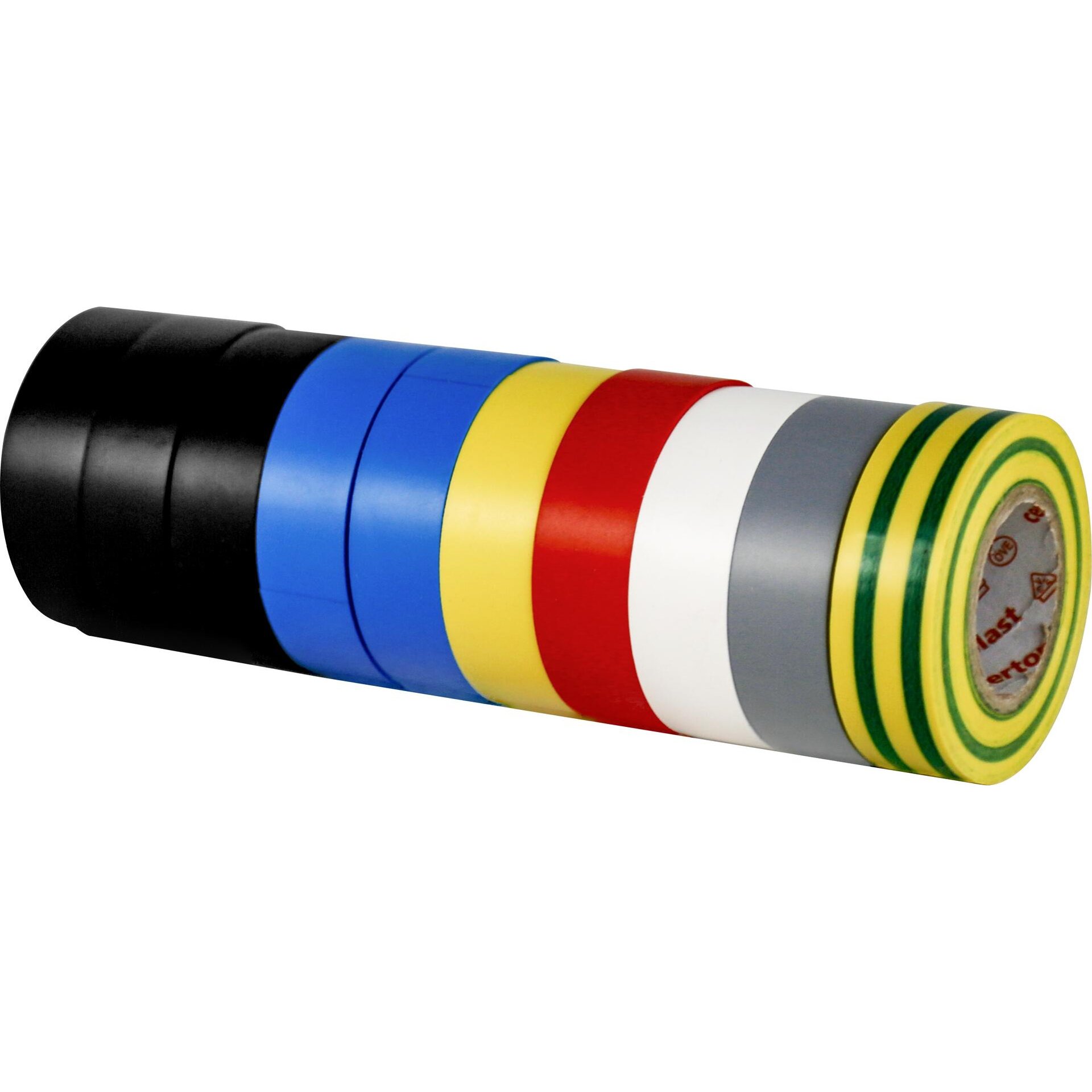El-Isolierband 100m-Pack bunt sortiert 15mm
