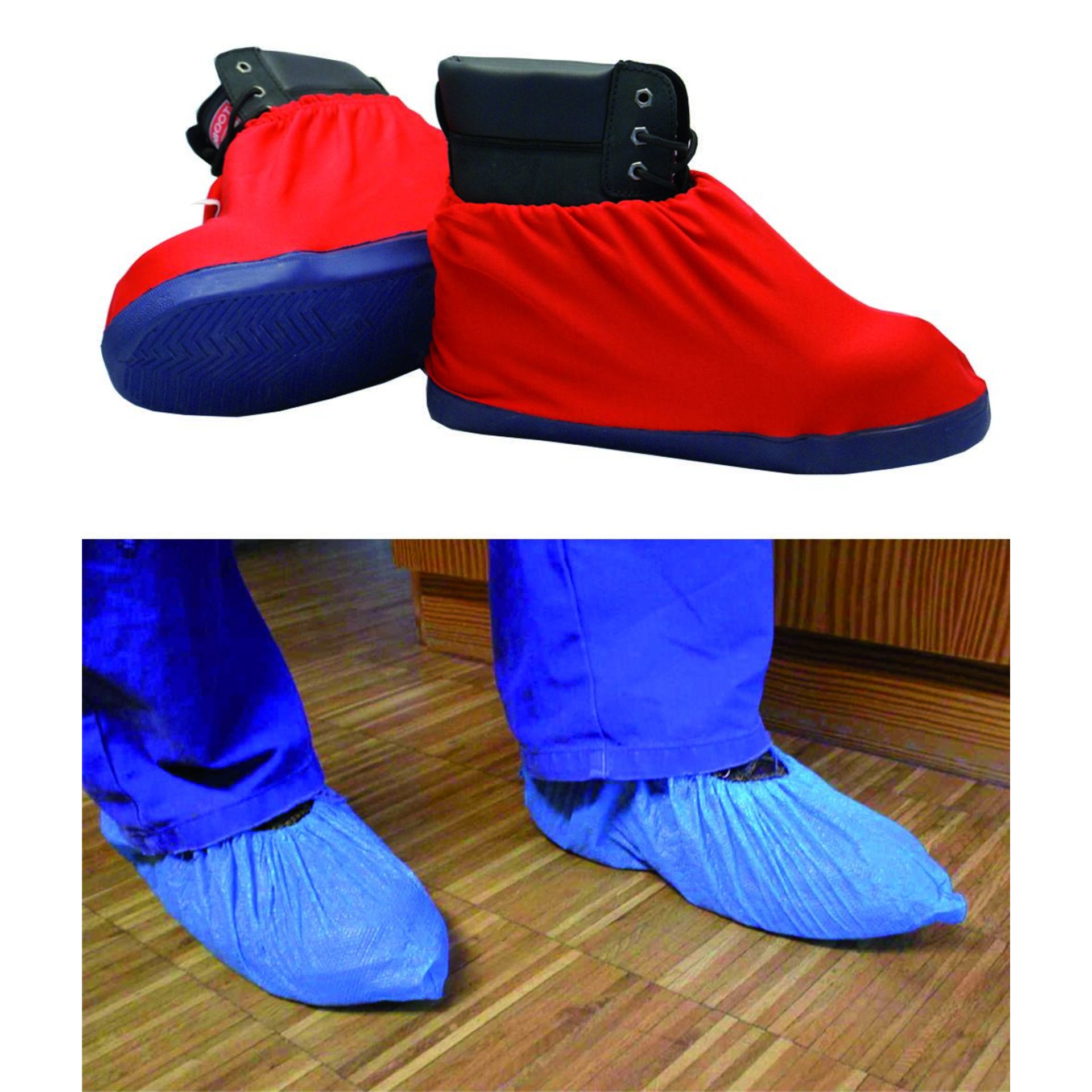 Schmutzschutzschuhe blau TEAM 100 Paar