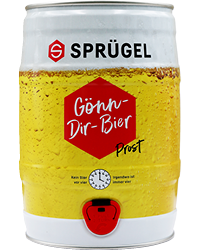 Bierfass geschenkt