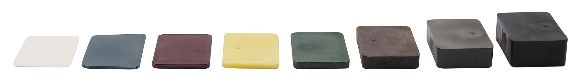 Unterlegplatten Kunststoff, blau 40 x 60 x 2mm