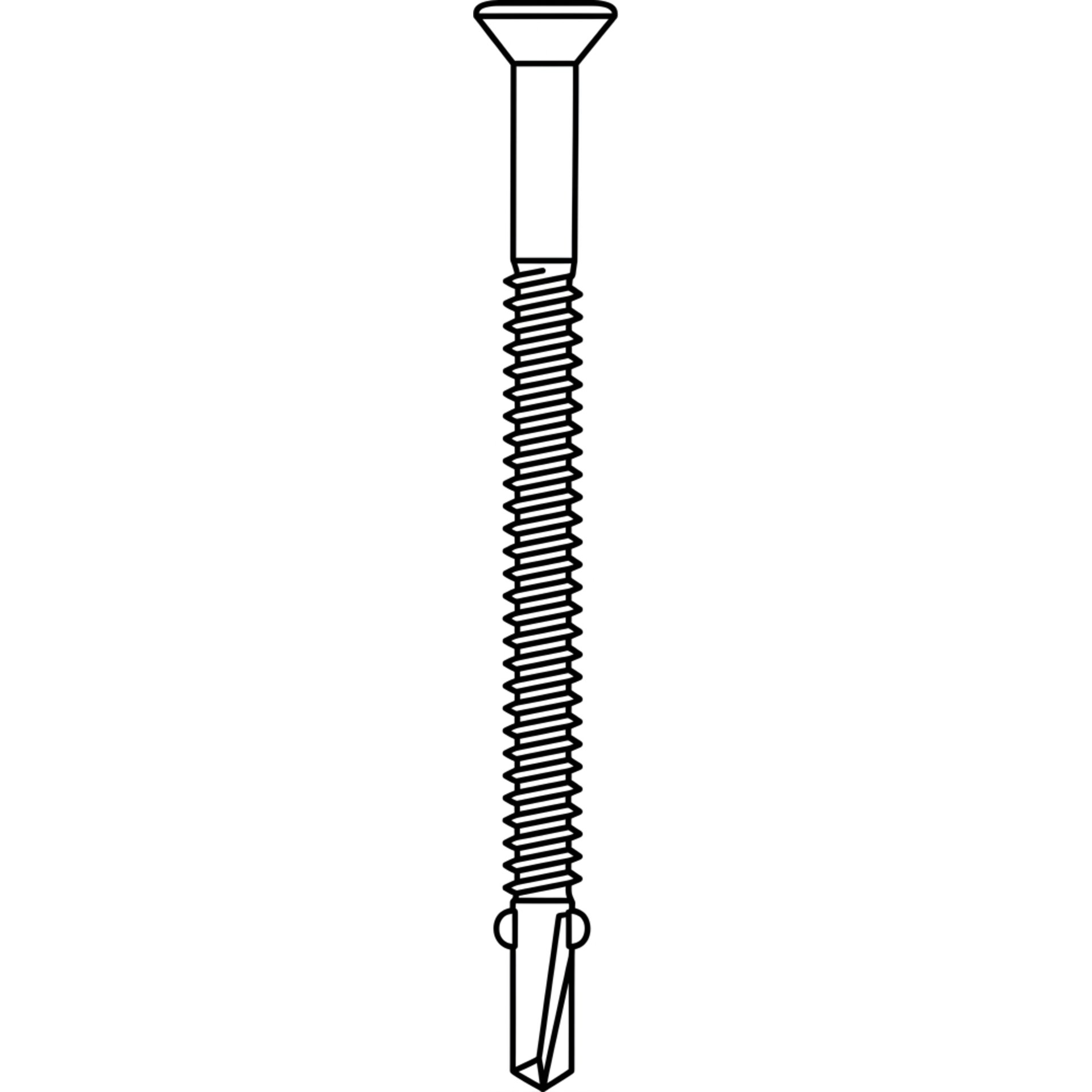 Flügelbohrschraube A2/CV 5,5 x 38 / NL20  TX 30