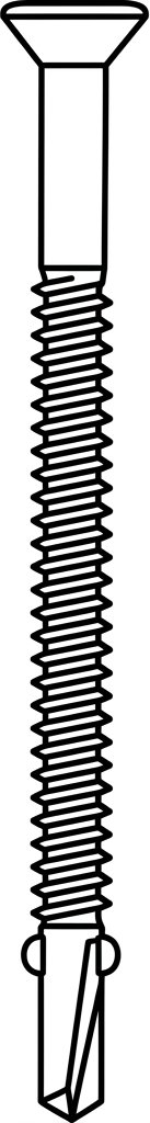 Flügelbohrschraube A2/CV 5,5 x 38 / NL20  TX 30