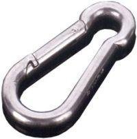 Feuerwehr-Karabinerh. Zn 40x 4mm (100)