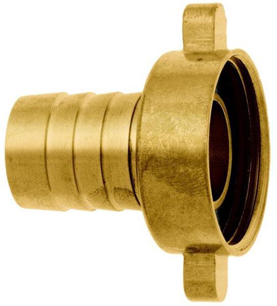 2/3 Schlauchverschraubung Messing GEKA Schlauchgröße 1/2", G 3/4"