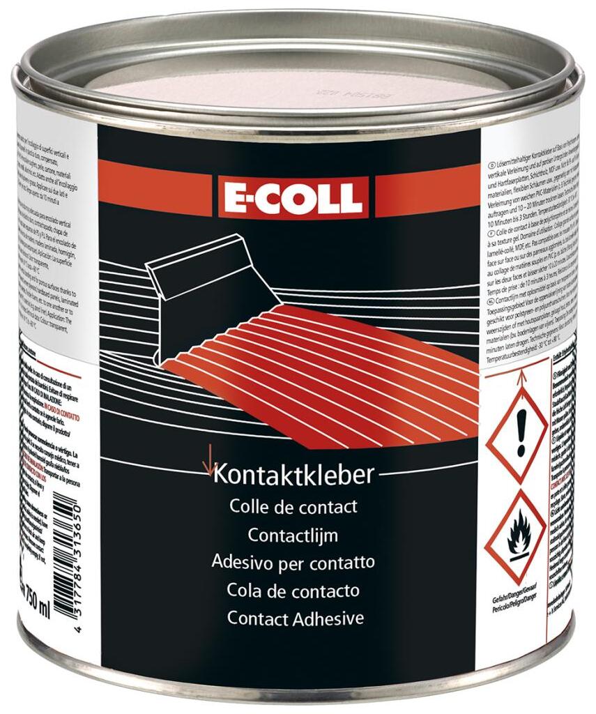 Kontaktkleber transp. 750ml Dose E-COLL