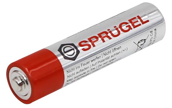 SPRÜGEL ALKALINE BATTERIEN Micro AAA, 40-er Box