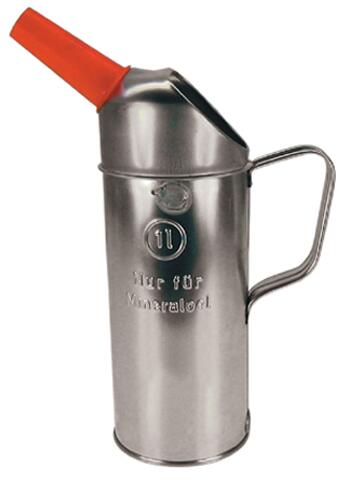 MEßBECHER WEIßBLECH M.AUSGUß 1 L 07.342