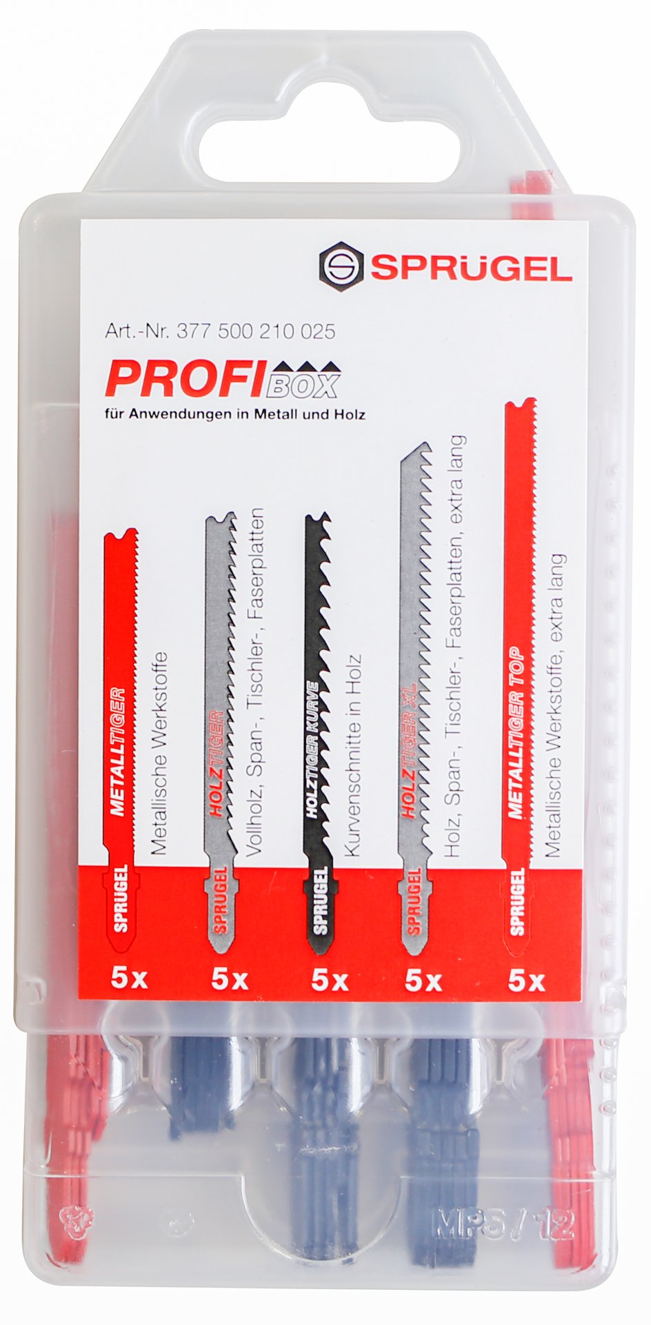Stichsägeblätter PROFIBOX 25 tlg.