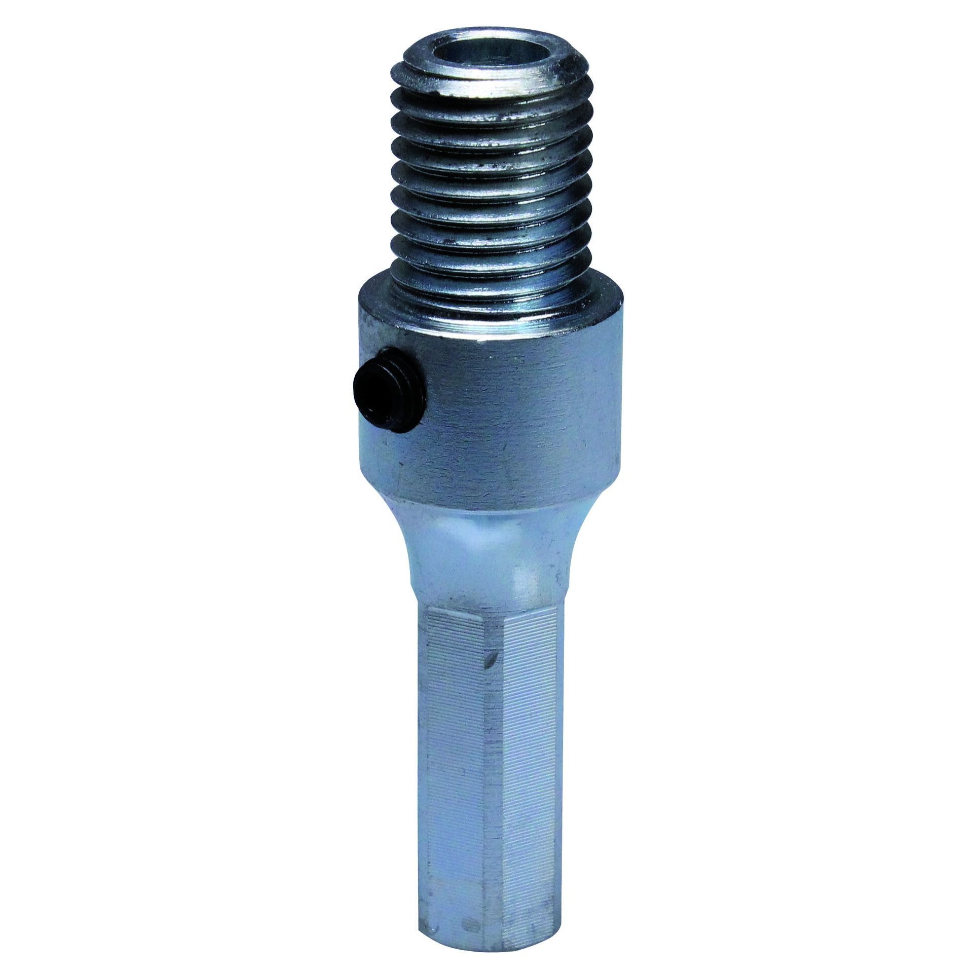 M16 / 6-kant Adapter für Lochsägen für Abstandshalter Länge 100 mm