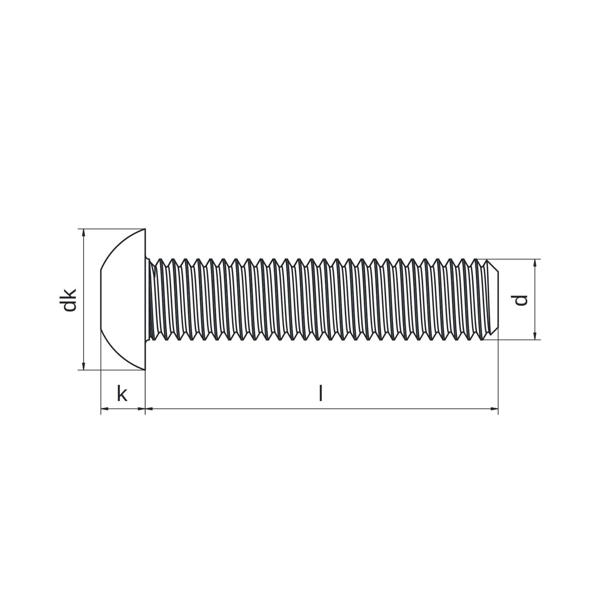Technische Maßzeichnung