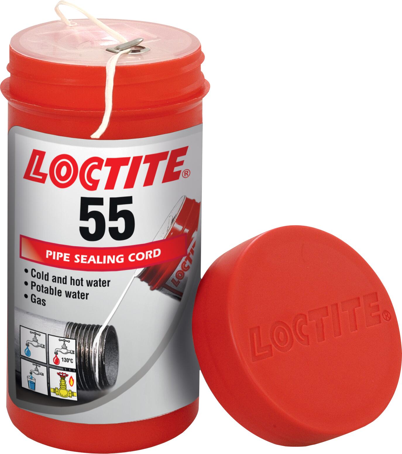 Gewindedichtfaden Loctite 150m (Spenderbox) Heiß-/Kalt-/Trinkwasser, Gas