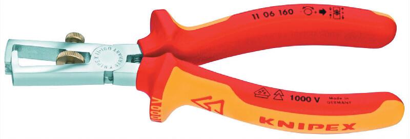 ABISOLIERZANGE KNIPEX VDE 160 MM 1106.1