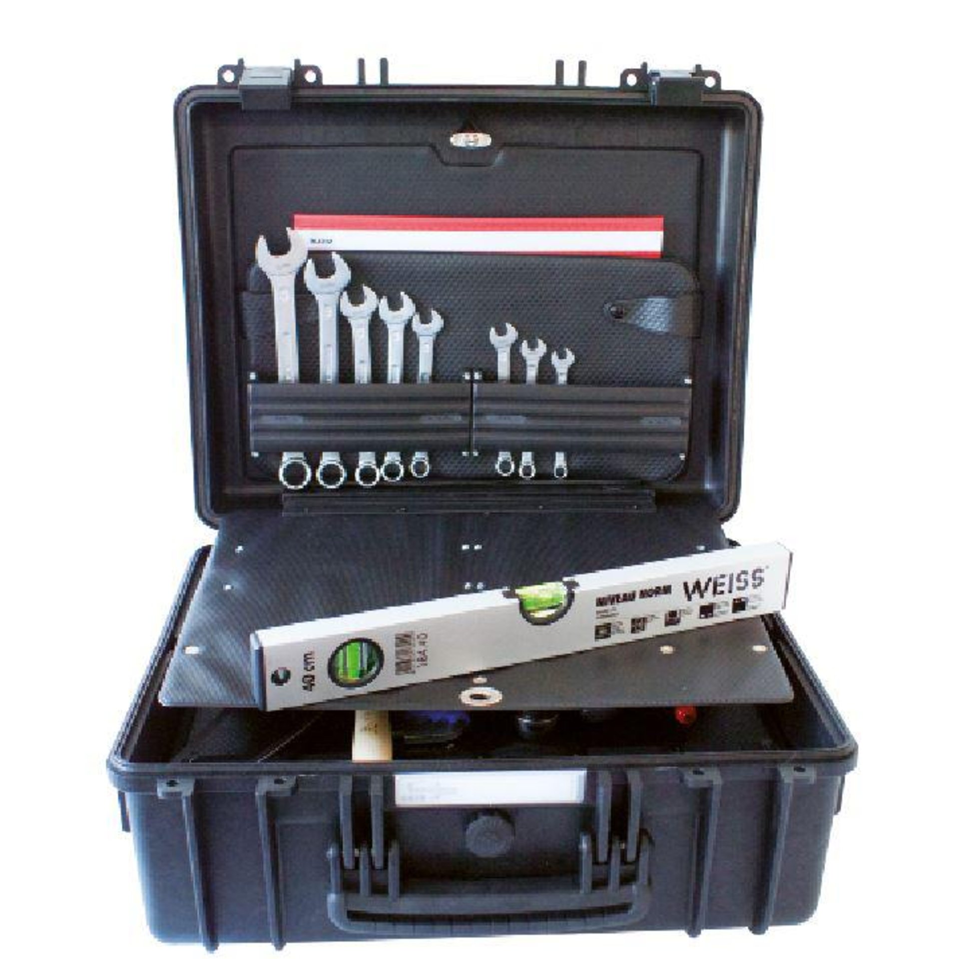 SHK Werkzeugkoffer EXPLORER komplett bestückt 38 tlg.