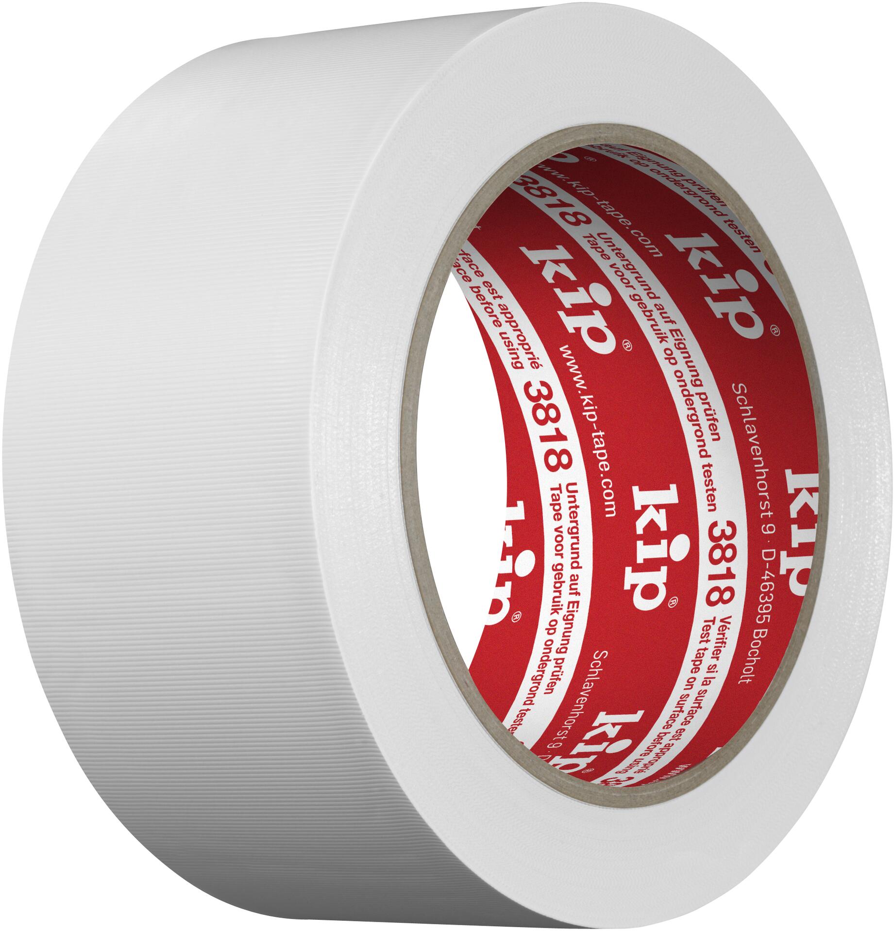 3818 Kip PVC-Schutzband – quergerillt, gelb 30mm x 33m