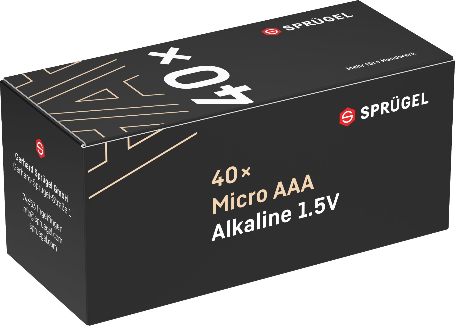 Alkaline Batterie 40-er Box AAA