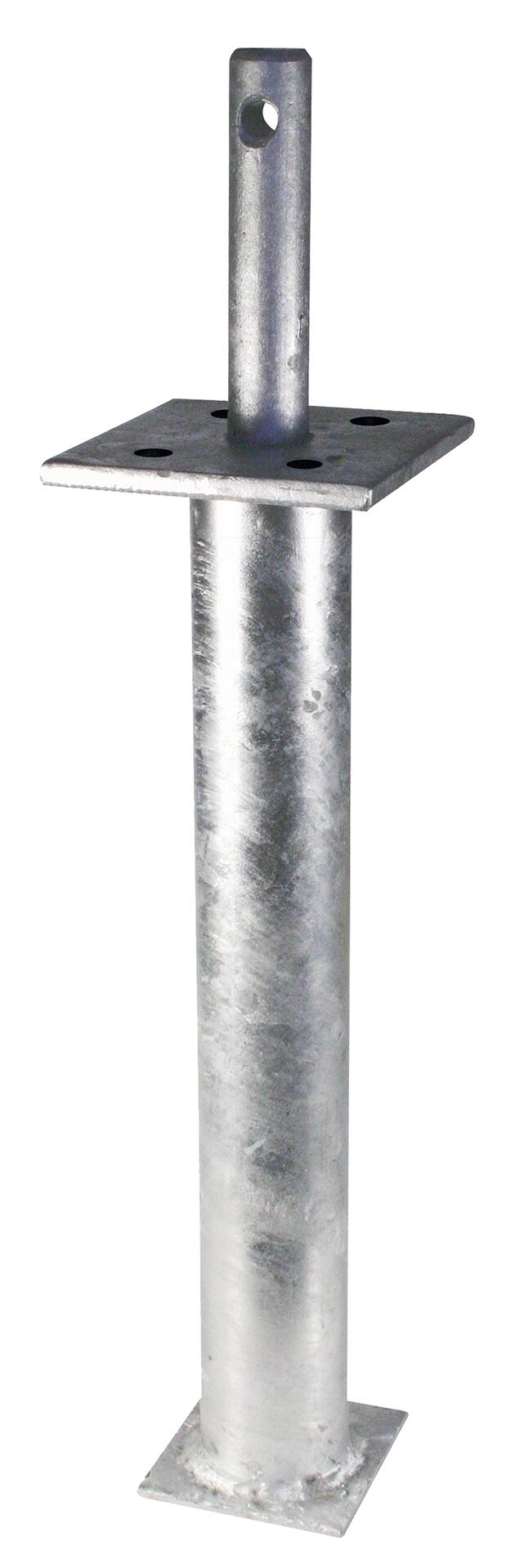 Pfostenträger, fvz Stift 120 mm, Rohrhöhe 400 m