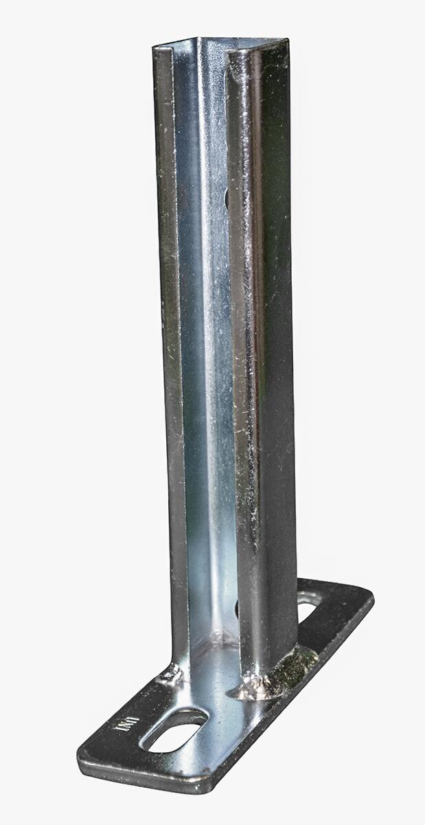UNI-KON S SCHIENENKONSOLE 90 GELOCHT / 27 x 30 x 1,75 MM