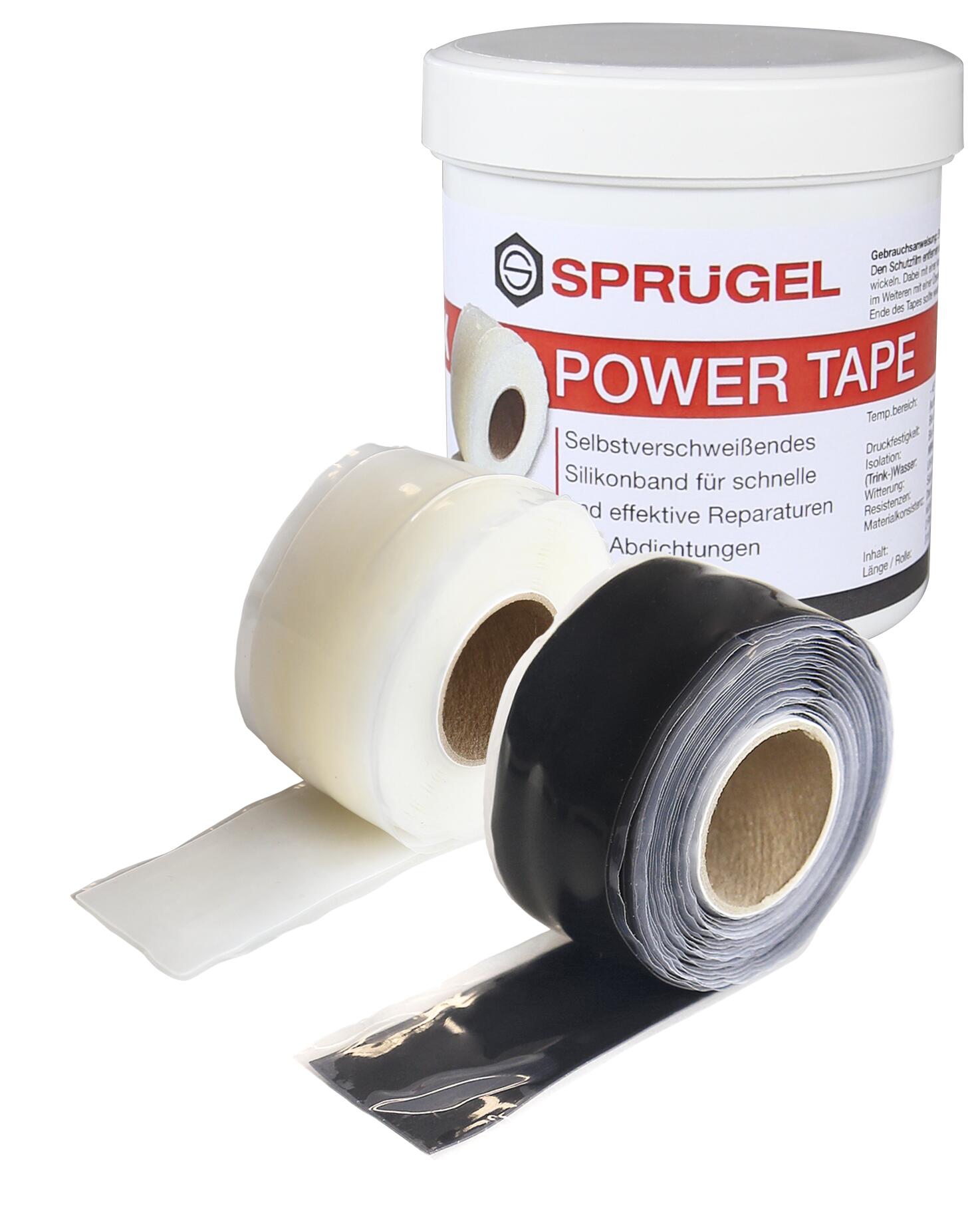 FIX-Powertape (schw.) 25,4mm * 6m, 2St./Dose