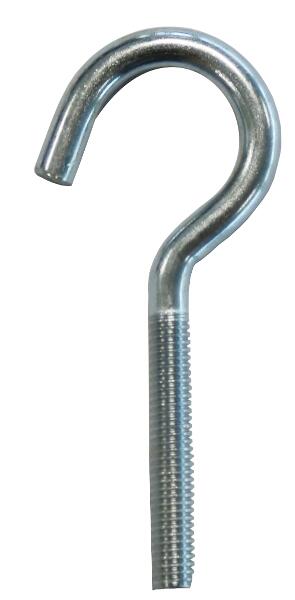 Schraubhaken, gebogen zi. M 4 x 40