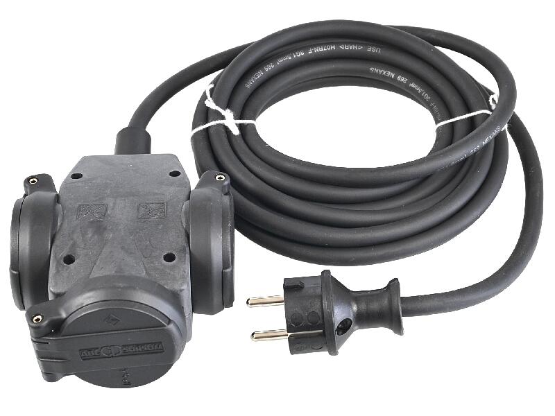VERTEILERSTECKDOSE 3-FACH 4,5M 926.33