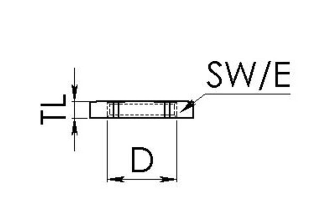 Kontermutter f. Kabelverschraubung M 12 x 1,5 EMUG 12 / RAL 7035