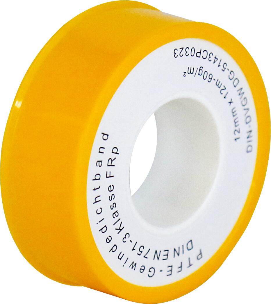 Teflon-Gewindeband TEF1 0,1 mm DVGW. Feingewinde