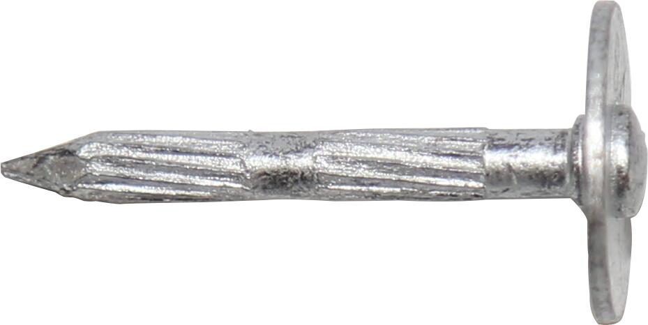 Stahlnagel m.Scheibe 3,5x 25 /15 mm zi.