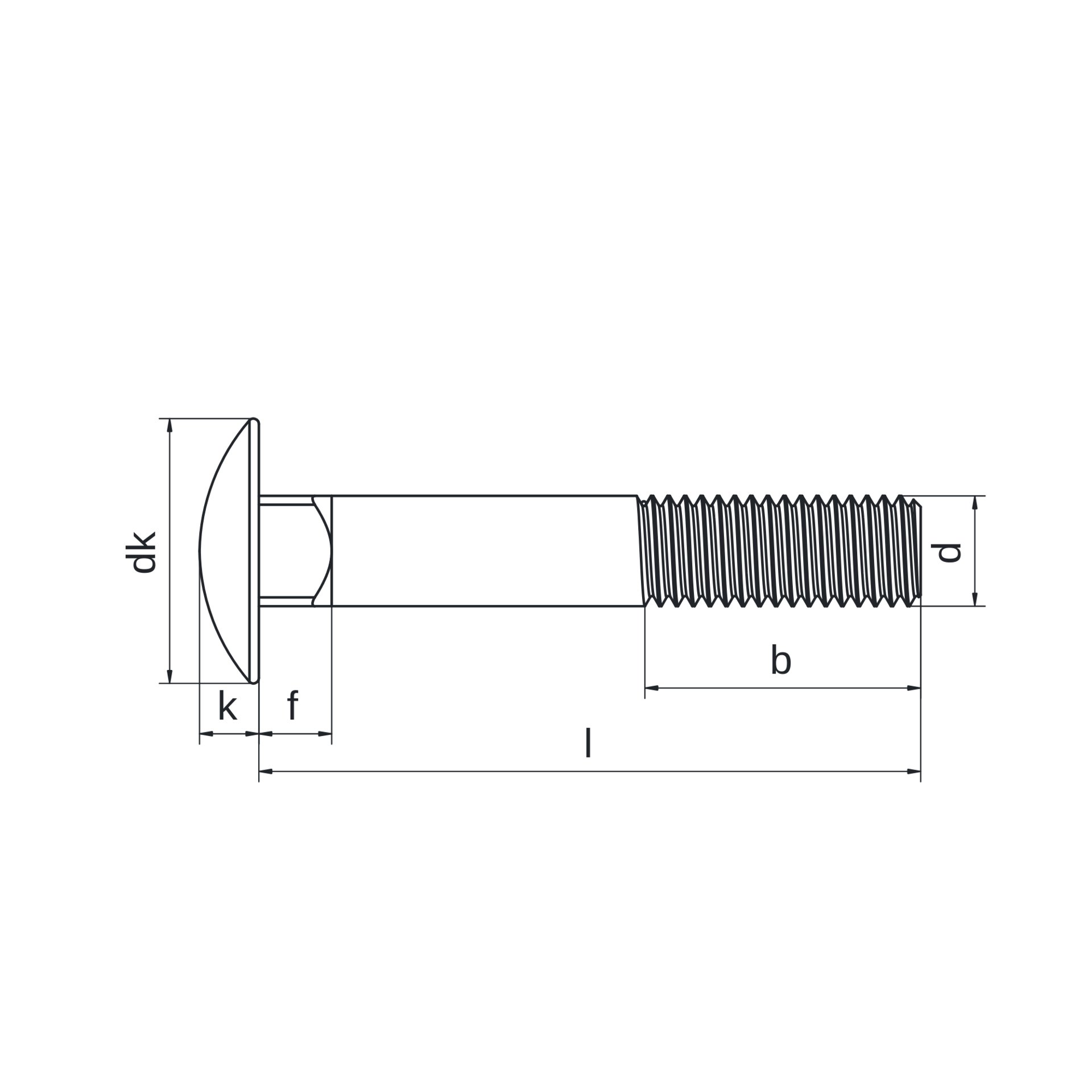 Technische Maßzeichnung