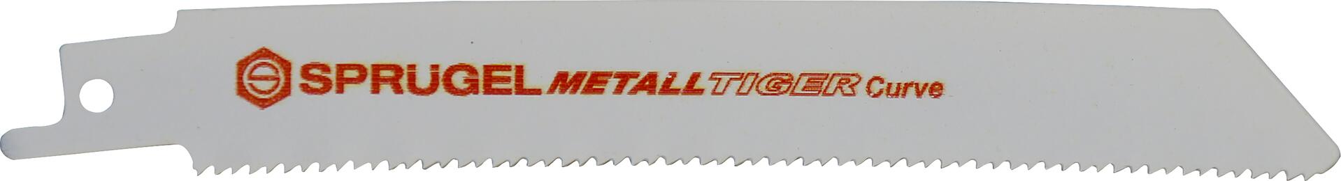 METALL TIGER CURVE 150 mm/ 14 Zp"