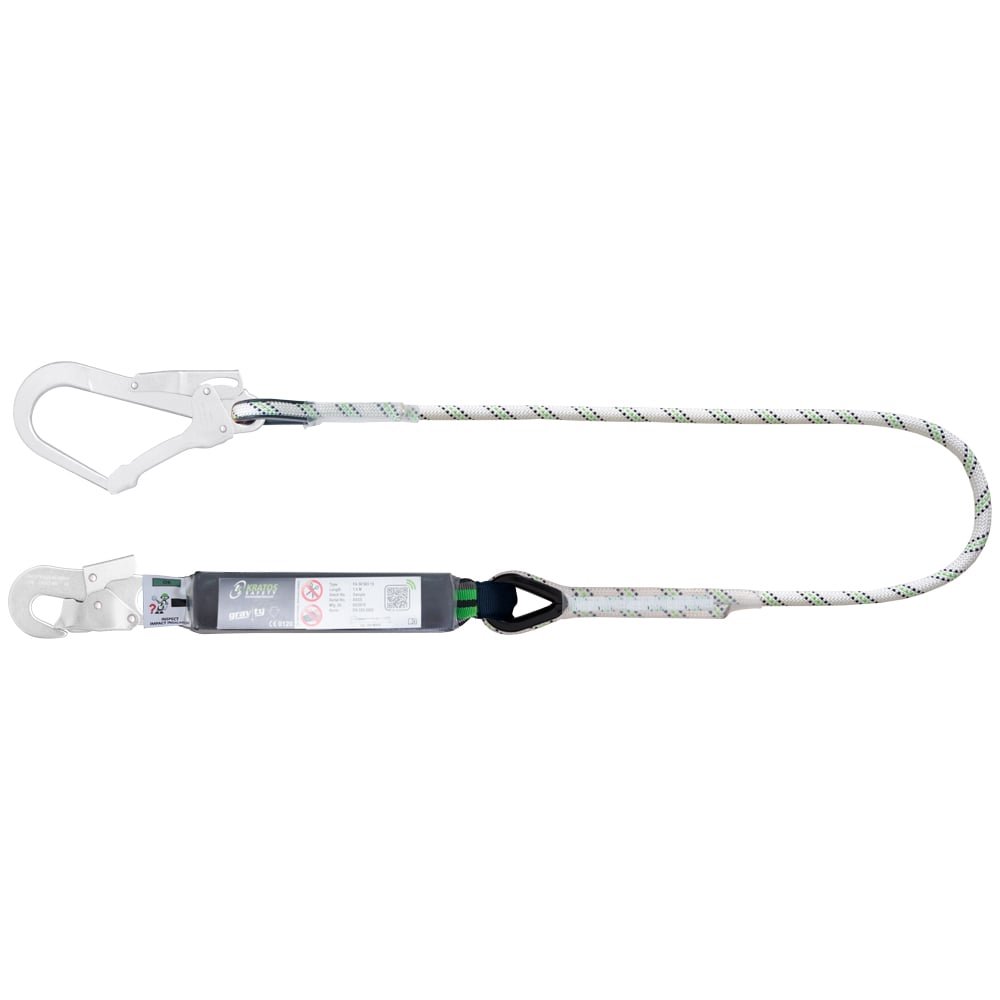 Bandfalldämpfer 1,5 m, mit einem Haken
