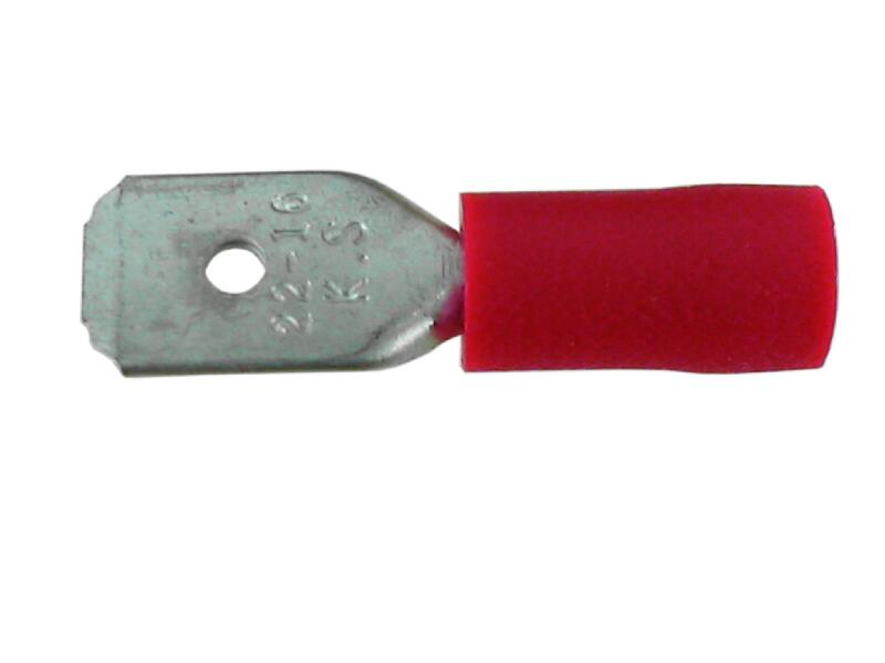 KABELSCHUHE FL-STECKER ROT 415.40