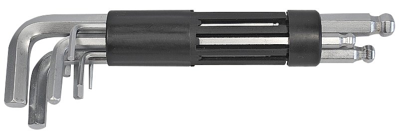 Stiftschlüssel-Satz Kugelkopf 2-10 487.11